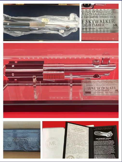 *Artist Proof* Master Replicas Star Wars ESB EPV Luke Skywalker Lightsaber SW-110 Limited Edition