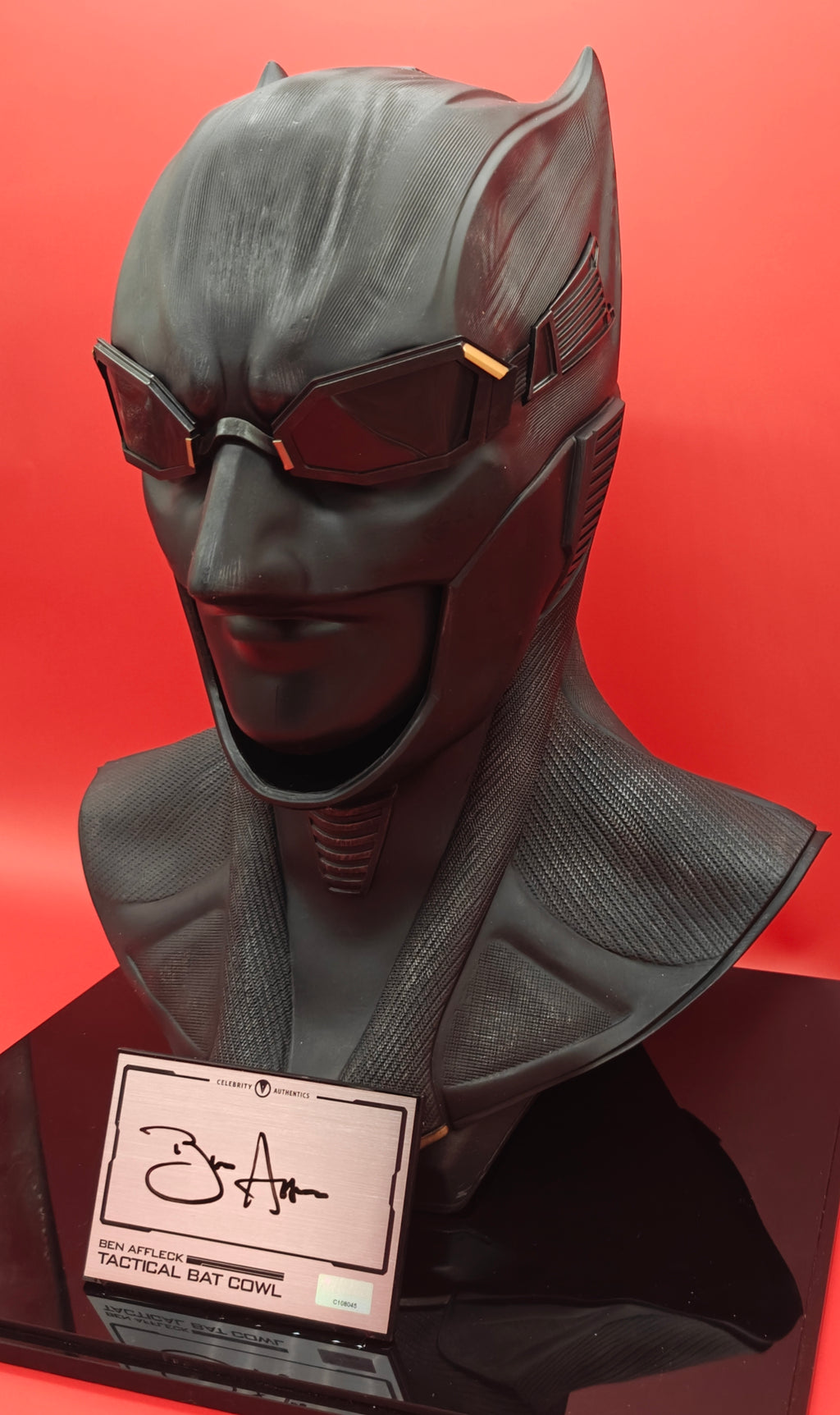 Ben Affleck Signed Batman vs Superman: Dawn of Justice - Batman Cowl Signature Edition