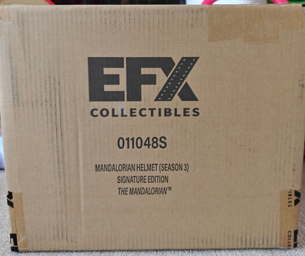Pedro Pascal Signed EFX Collectibles The Mandalorian Helmet (Season 3) - Official Signature Edition - #10/100 Worldwide
