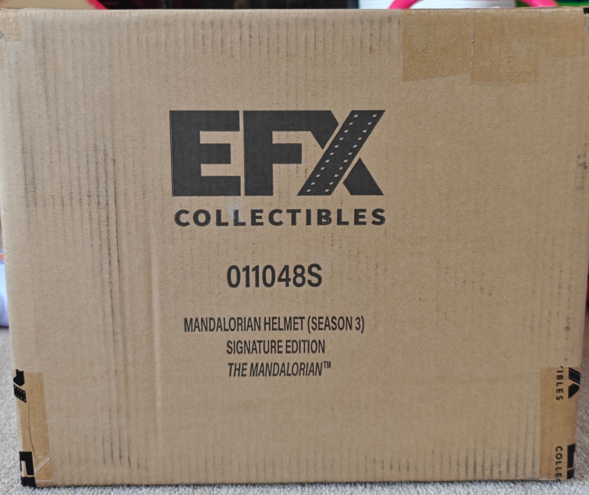 Pedro Pascal Signed EFX Collectibles The Mandalorian Helmet (Season 3) - Official Signature Edition - #10/100 Worldwide