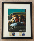Mel Gibson and Danny Glover Signed 11x14 Lethal Weapon Movie Photo in 16x20 Gallery-Grade Frame