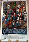 Stan Lee, Chris Evans, Chris Hemsworth, Mark Ruffalo and Cast Autographed Mondo Avengers 24x36 Ltd Edition Print
