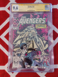 Paul Bettany Signed CGC Signature Series Comic - Graded 9.6 Marvel The Avengers #238 (1983)
