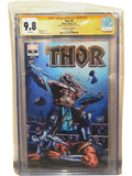 Chris Hemsworth Signed CGC Signature Series 9.8 Marvel Comics Thor #9 (2021) Frankie's Comics Edition