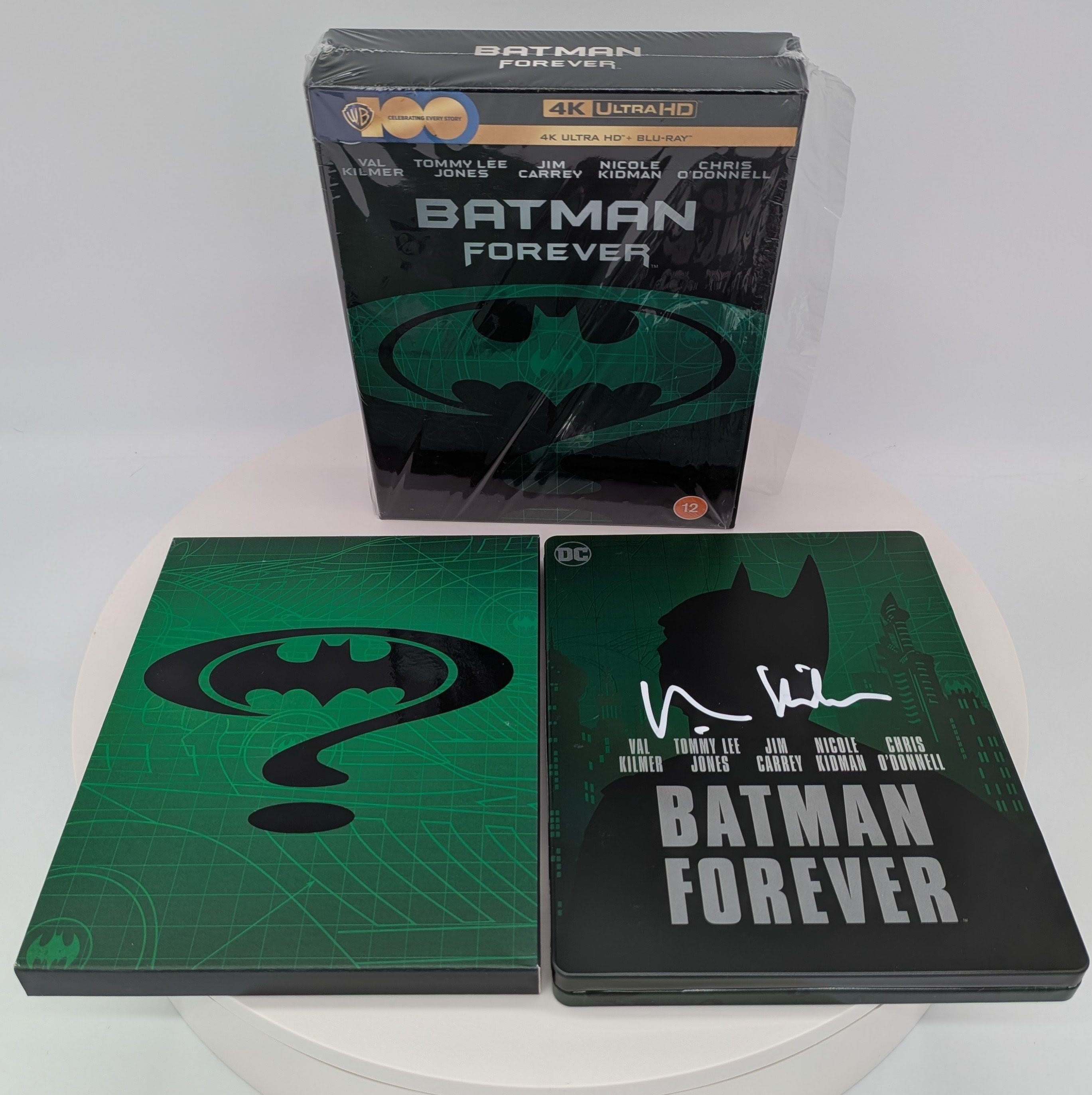 Val Kilmer Signed Batman Forever Steelbook 4K UHD – Ultimate Collector’s Edition