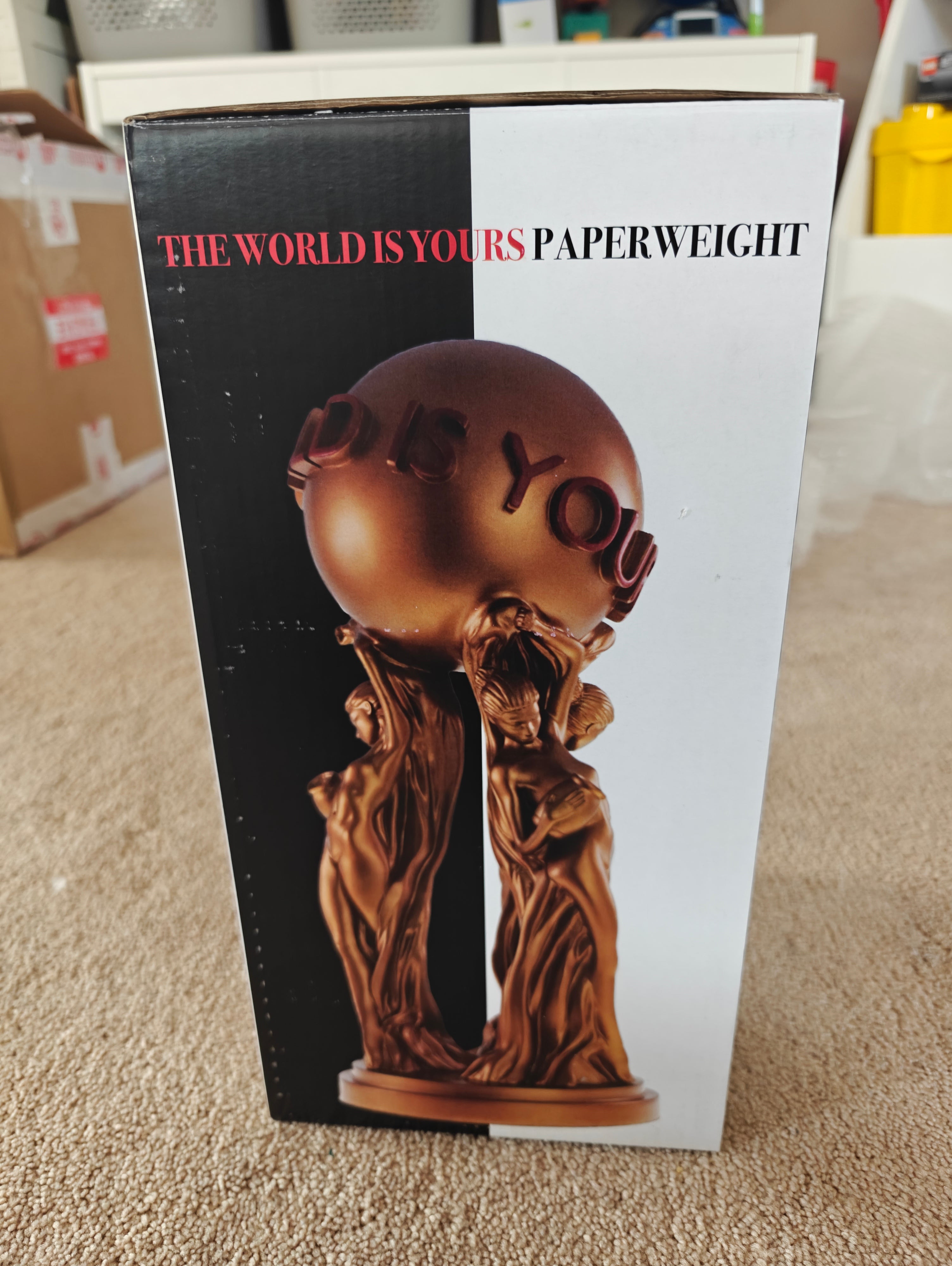 Pacino & Pfeiffer Dual-Signed Scarface "The World is Yours" Bronze Scaled Statue