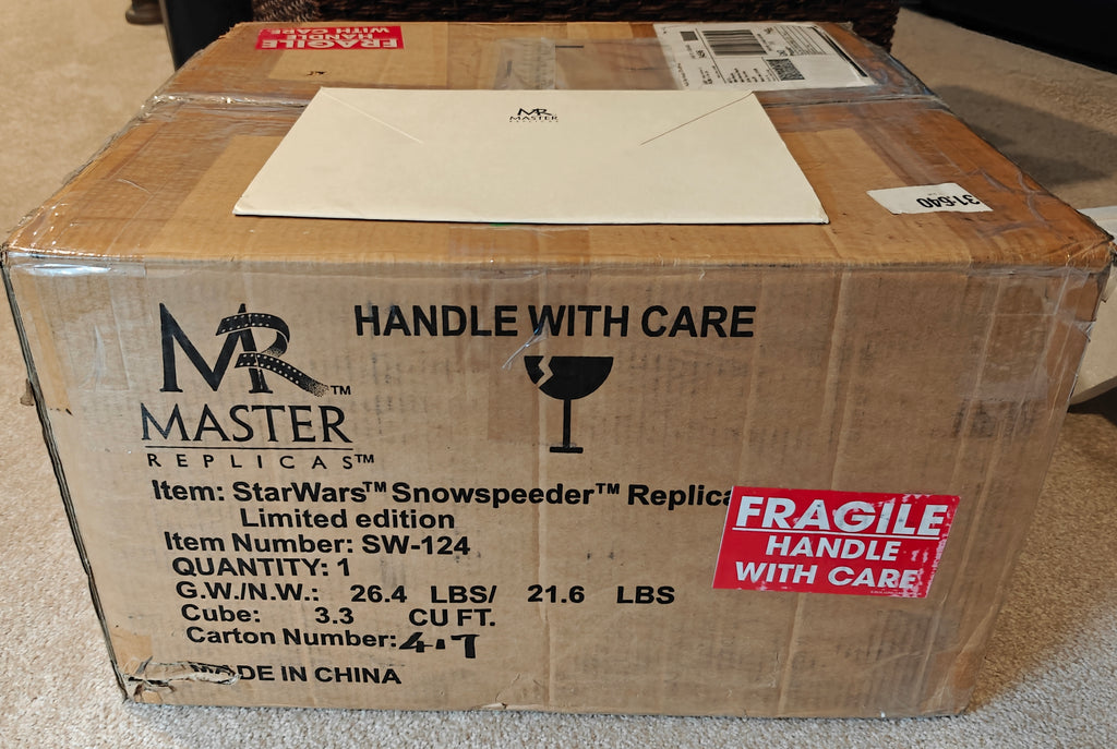 Master Replicas Star Wars Empire Strikes Back Rebel Snowspeeder SW-124 Limited Edition