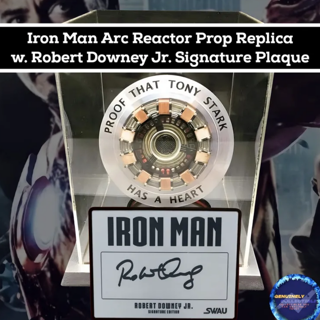 Robert Downey Jr Signed Windlass Studios Iron Man Arc Reactor Prop Replica - Limited Edition