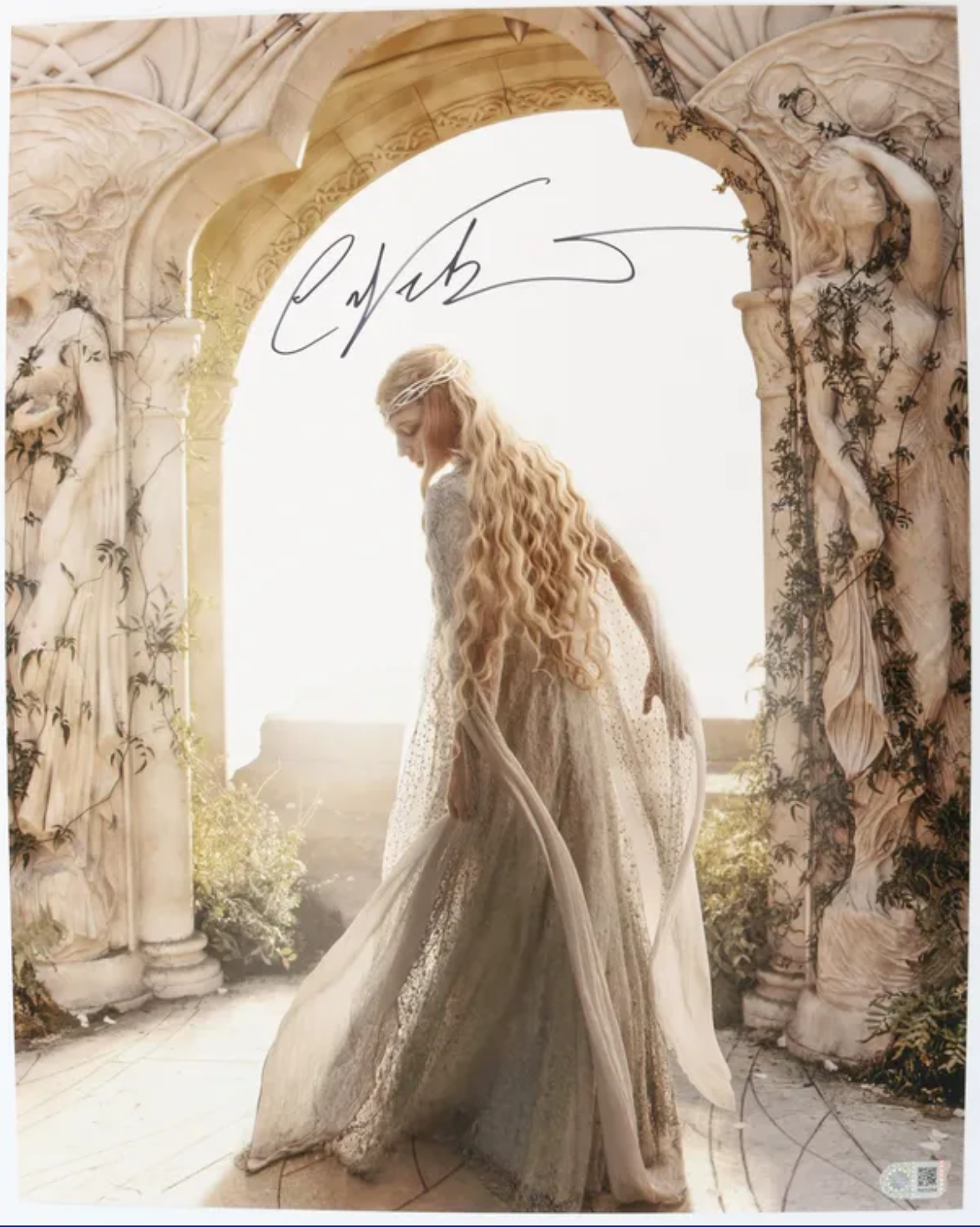 Cate Blanchett as Galadriel in The Hobbit: An Unexpected Journey (SWAU) Signed 16x20
