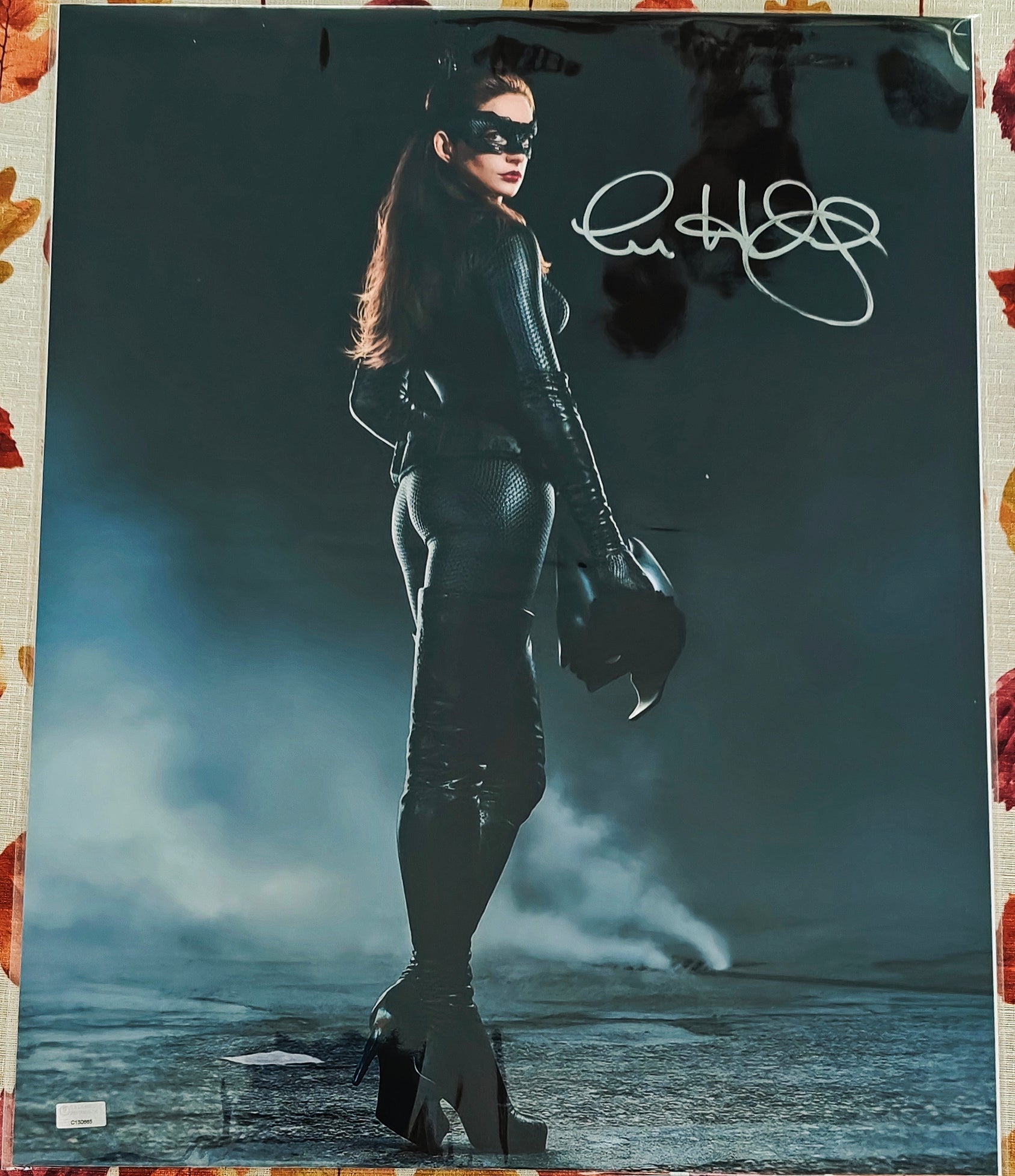 Anne Hathaway Signed 16x20 Photo as Selina Kyle in Batman: The Dark Knight Rises