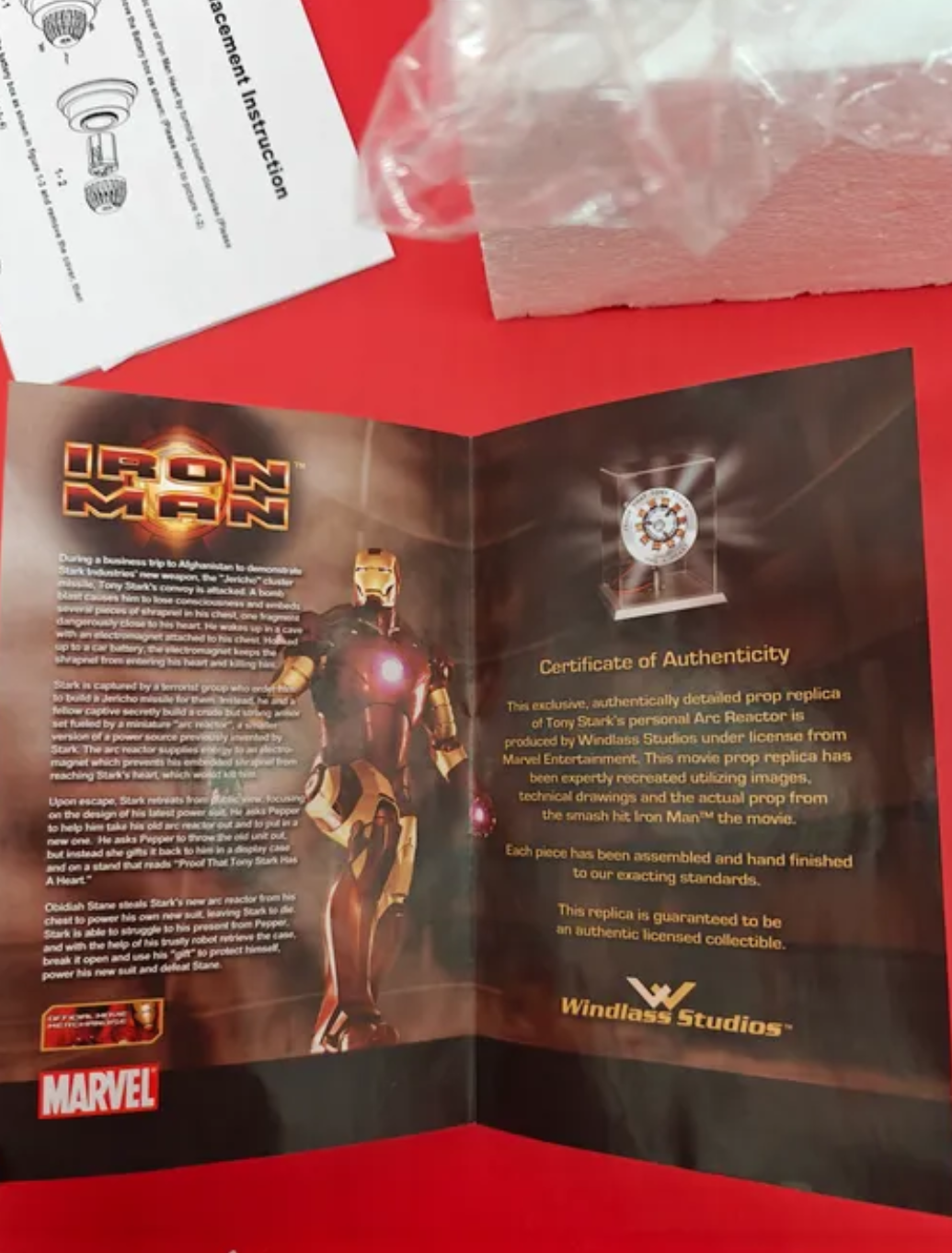 Robert Downey Jr Signed Windlass Studios Iron Man Arc Reactor Prop Replica - Limited Edition