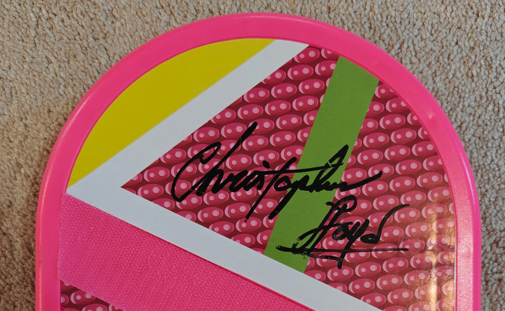 Fox, Lloyd +9 Autographed Back to the Future 1:1 Hoverboard Prop Replica