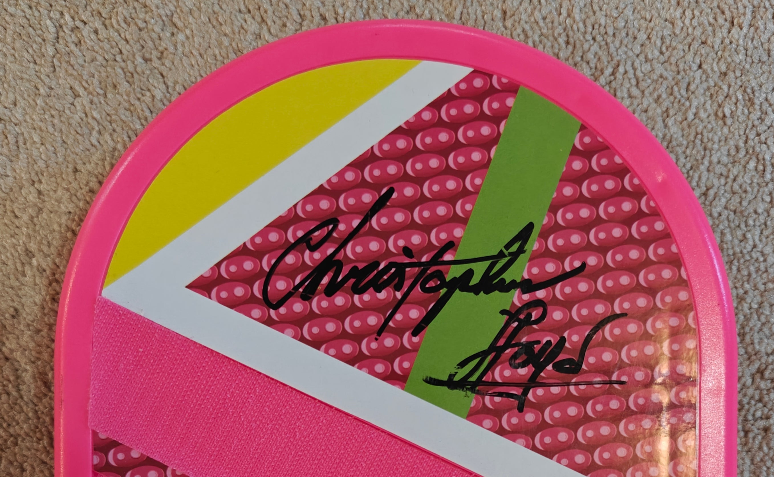 Fox, Lloyd +9 Autographed Back to the Future 1:1 Hoverboard Prop Replica