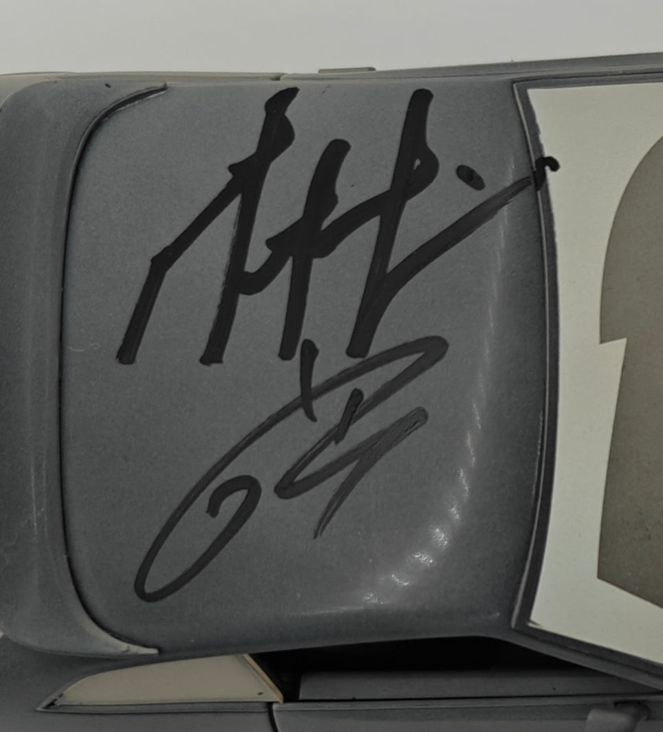 Tom Hardy & Mel Gibson Dual Signed Mad Max V8 Interceptor 1973 Ford Falcon 1:18 Limited Edition