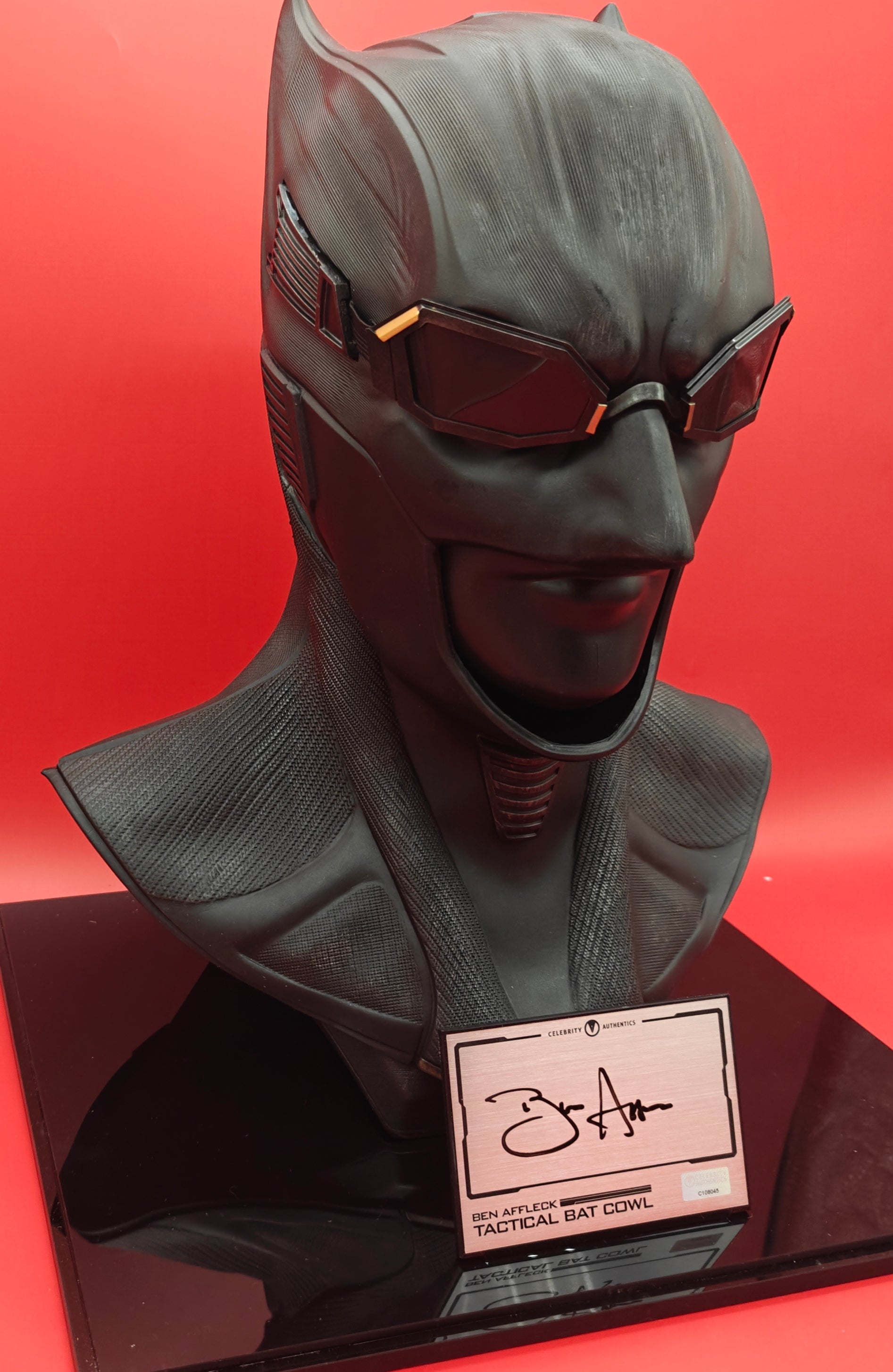Ben Affleck Signed Batman vs Superman: Dawn of Justice - Batman Cowl Signature Edition
