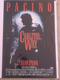 Al Pacino Signed 16x24 Carlito's Way Poster