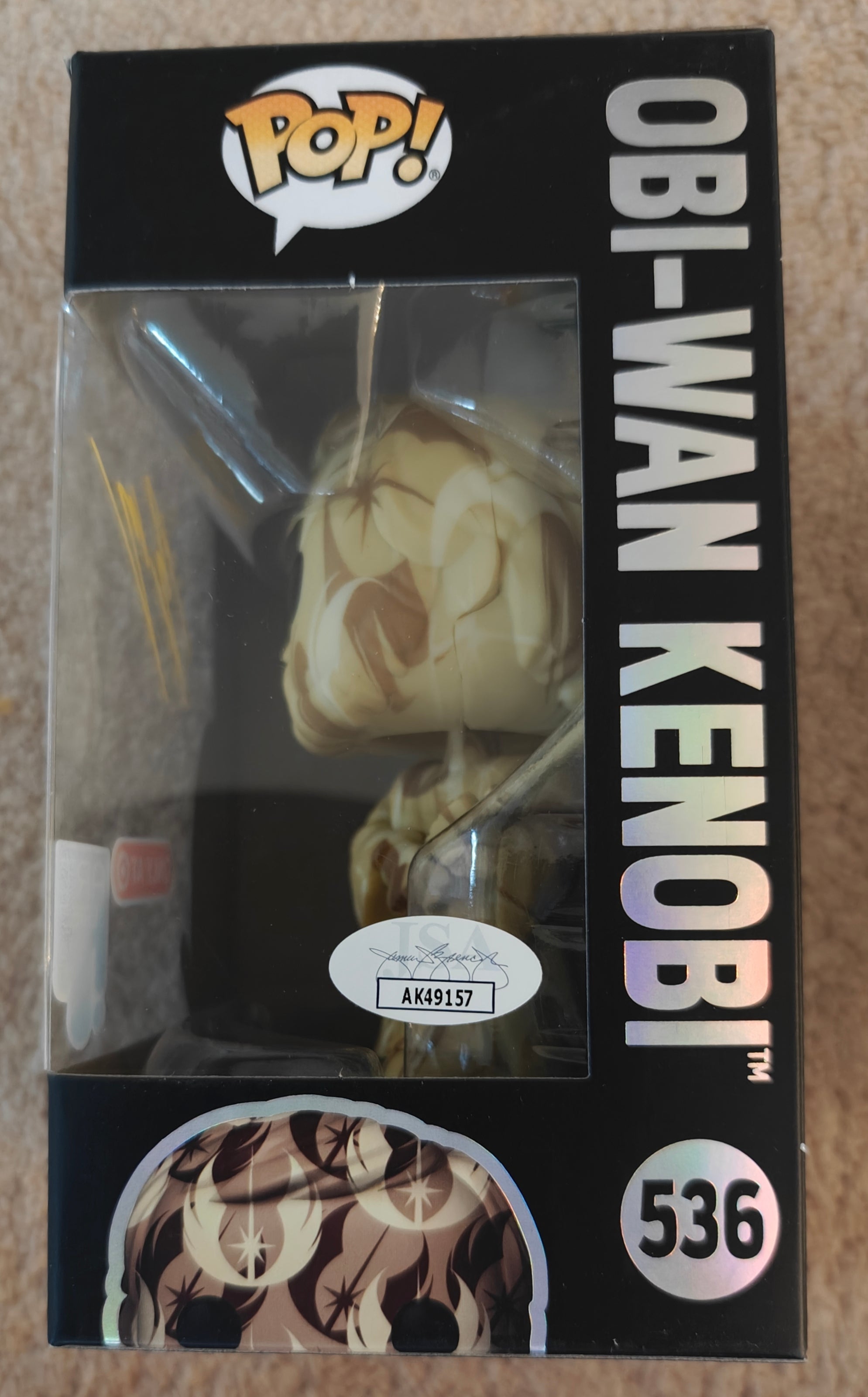 Hayden Christensen & Ewan McGregor Dual Art Series Target Exclusive Funko Pops #535 and #536