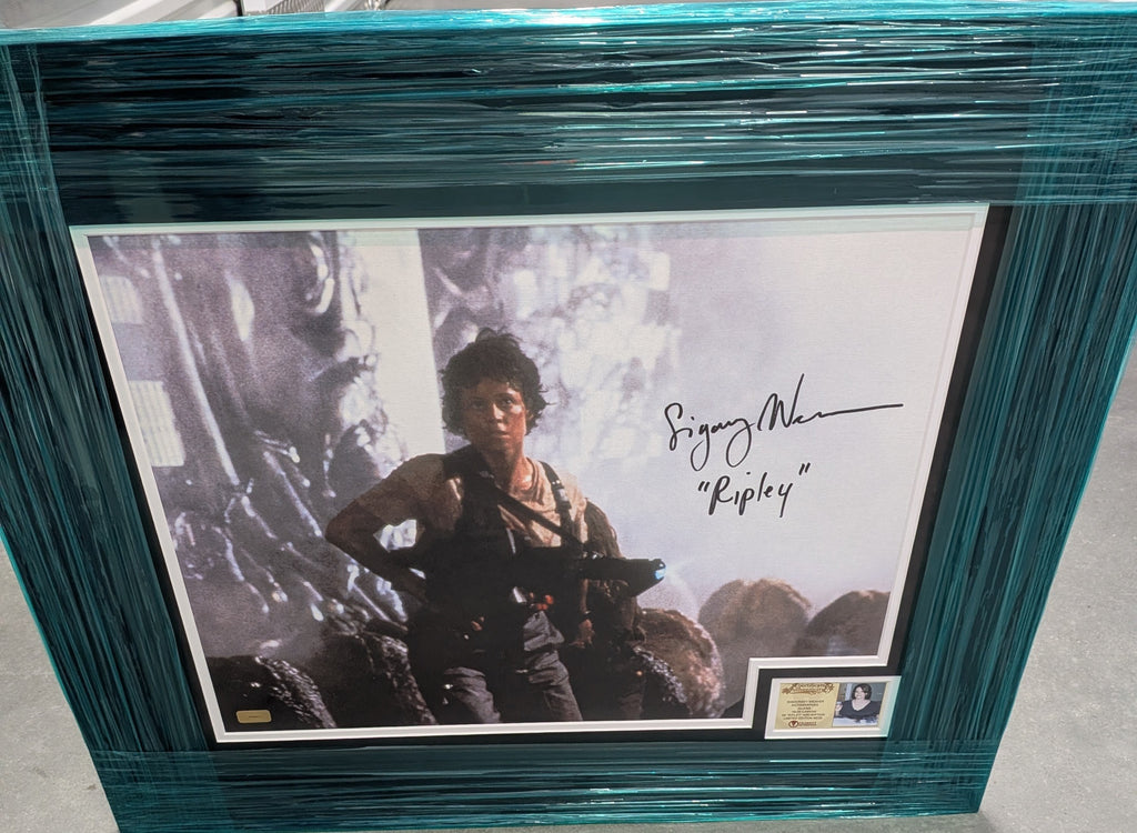 Aliens Limited Edition 16x20 Canvas Print — Sigourney Weaver “Ripley” Signed (#2 of 25 Worldwide)