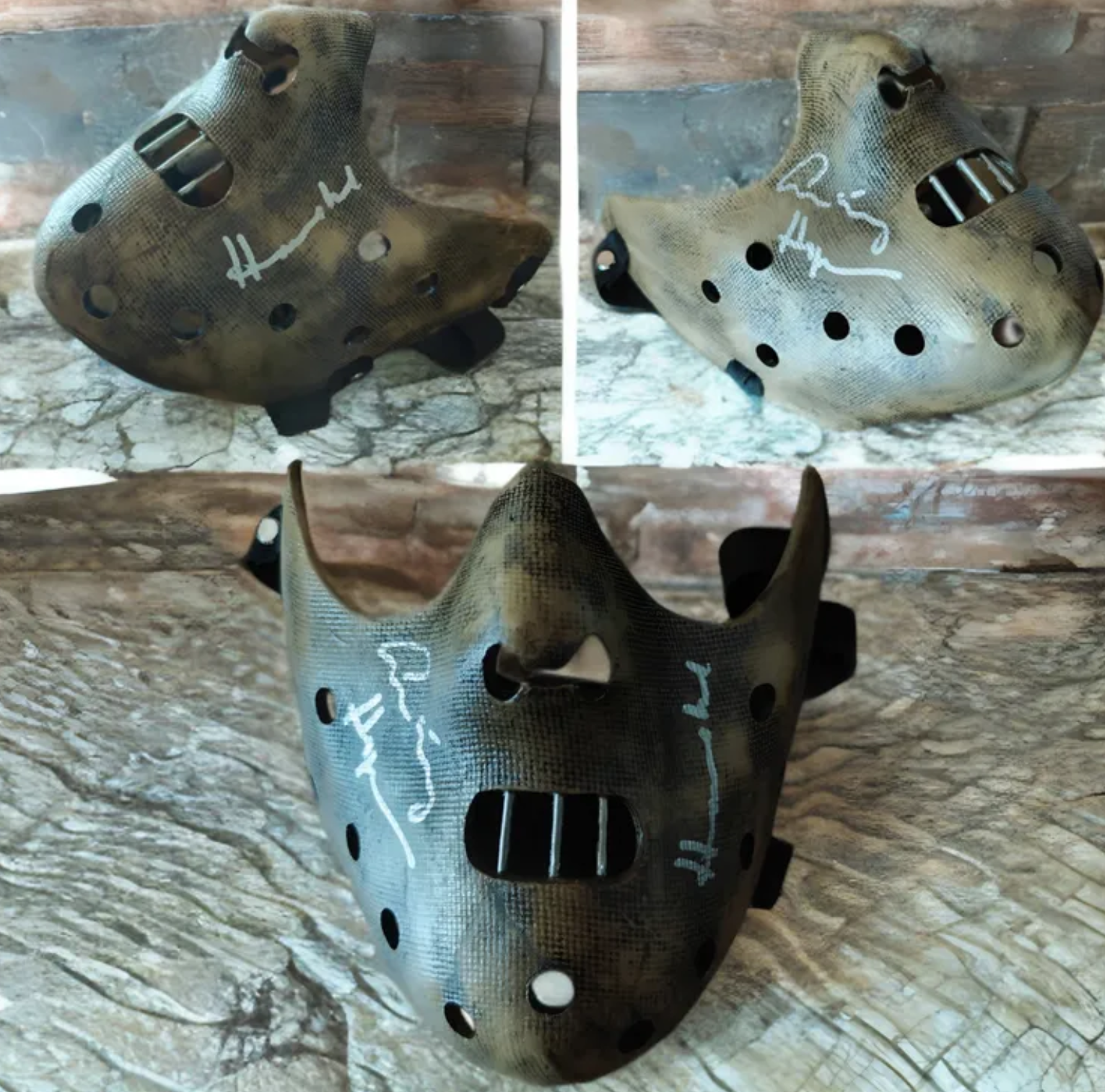 Anthony Hopkins Signed Silence of the Lambs 1:1 Hannibal Mask Prop Replica Limited Edition w. "Hannibal" Character Name