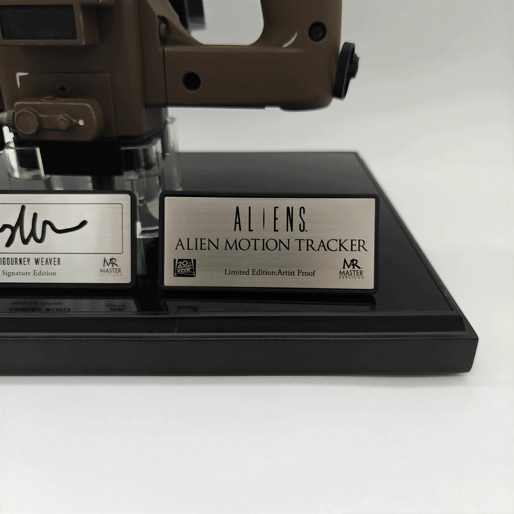 Sigourney Weaver Signed Artist Proof Master Replicas Aliens Motion Tracker 1:1 Prop Limited Edition