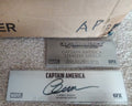 Chris Evans Signed *Artist Proof* EFX Captain America Winter Soldier Stealth Shield - Sealed and Brand New