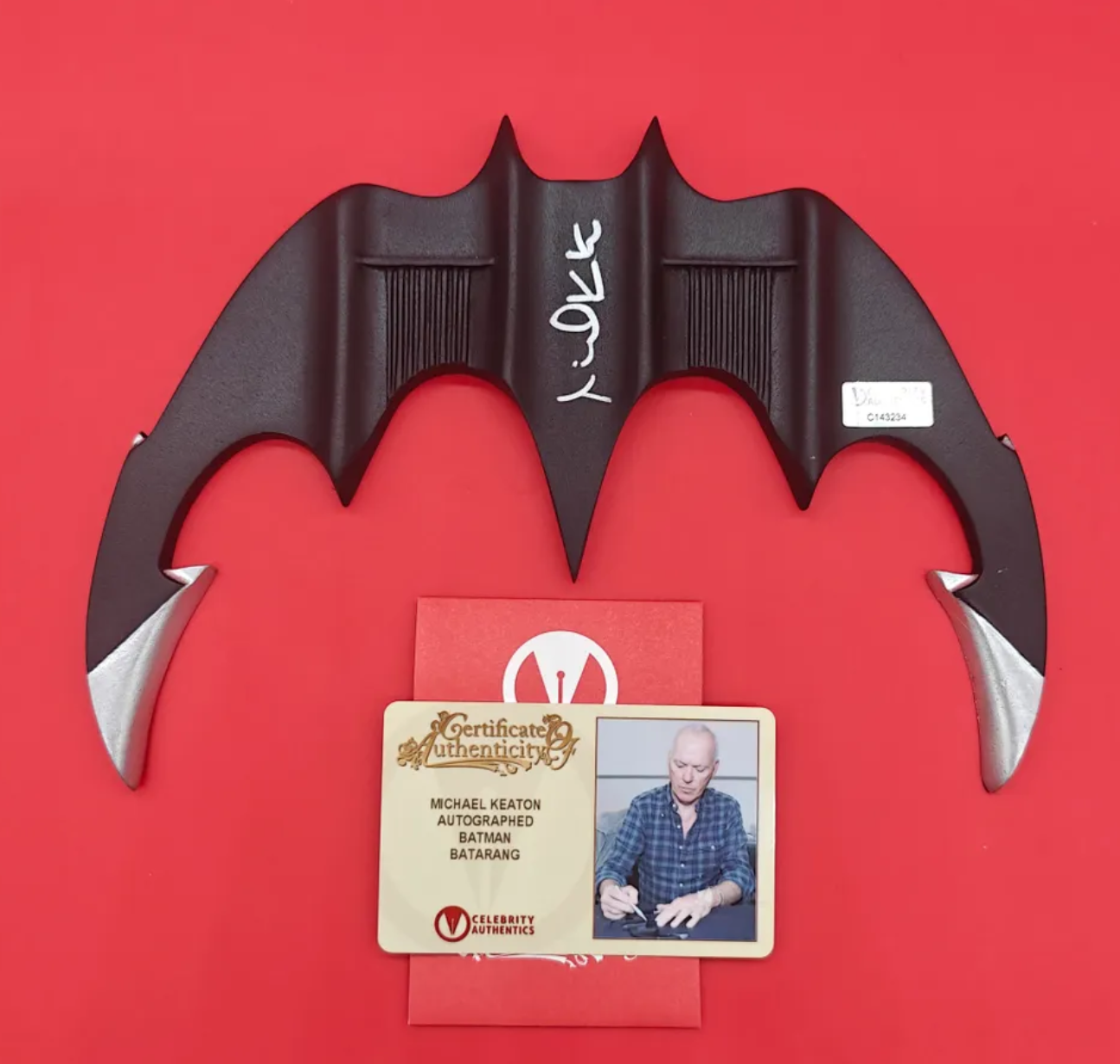 Batman: Legendary Batarang Autographed Prop Replica Collection — 1:1 Scale — Celebrity Authentics Certified