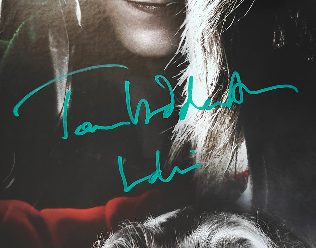Thor 6x Cast Linen Backed Full-Size Poster (SWAU) Hemsworth, Hiddleston, Portman, Hopkins - Rare FULL Character Names