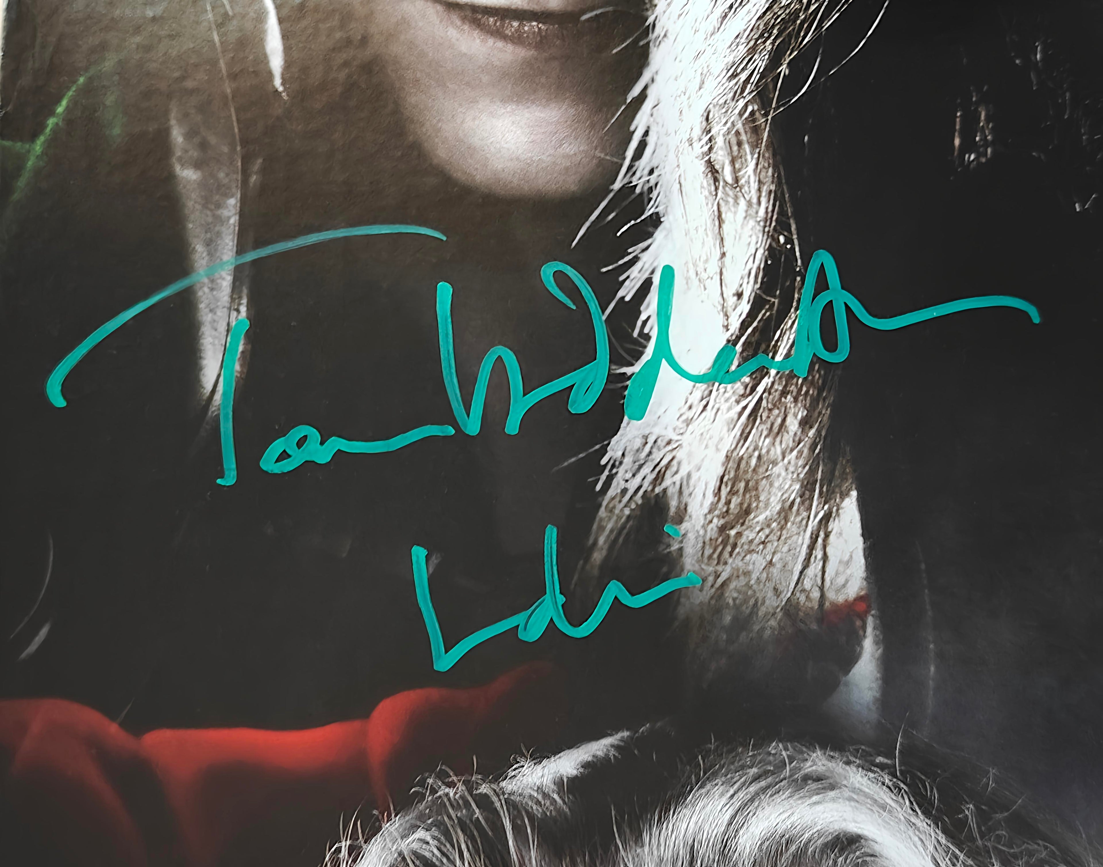 Thor 6x Cast Linen Backed Full-Size Poster (SWAU) Hemsworth, Hiddleston, Portman, Hopkins - Rare FULL Character Names