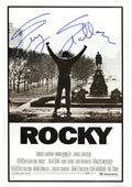 Sylvester Stallone Signed 24x36 Single Sided Rocky Poster