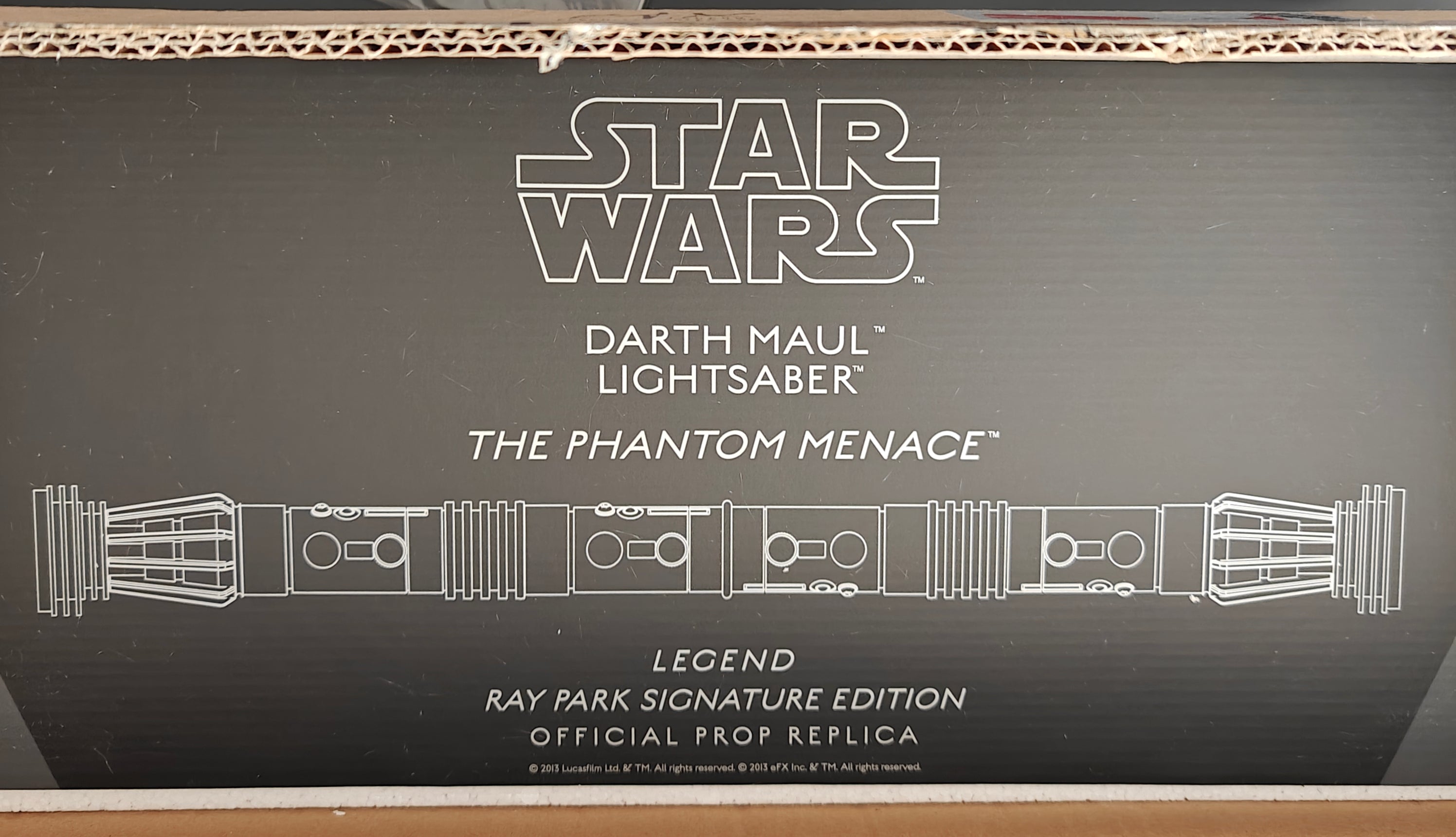 EFX Collectibles Star Wars The Phantom Menace Darth Maul Lightsaber Legend Edition