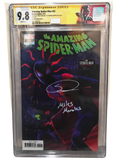 Shameik Moore w. Character Name Signed CGC 9.8 Amazing Spider-Man #55 (2021)
