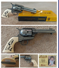 Val Kilmer Signed Tombstone Doc Holliday Quick Draw Revolver 1:1 Prop Replica