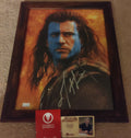 Braveheart Movie 11x14 Framed Photo (Signed by Mel Gibson)