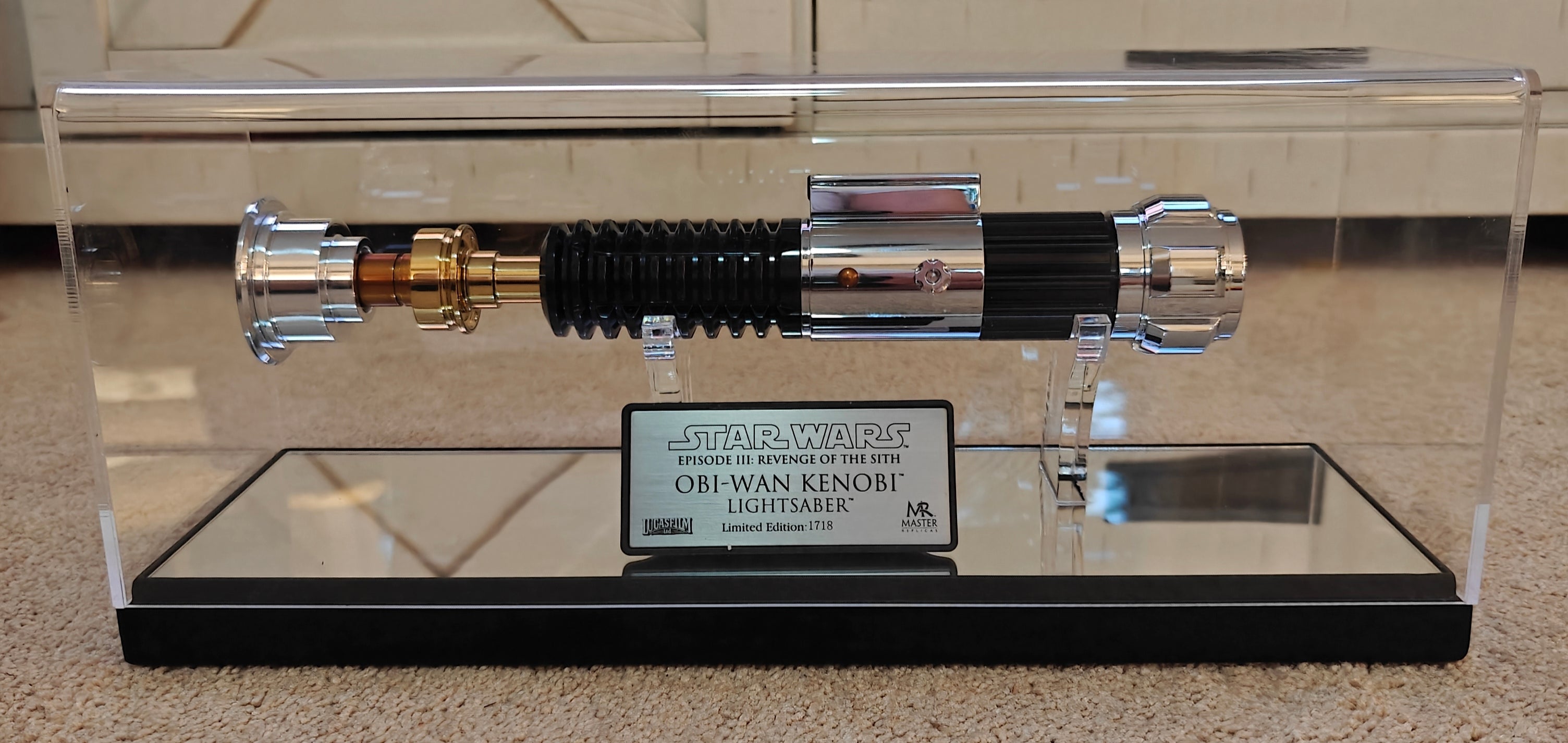 Master Replicas Star Wars Obi-Wan Lightsaber Revenge of the Sith SW-130LE