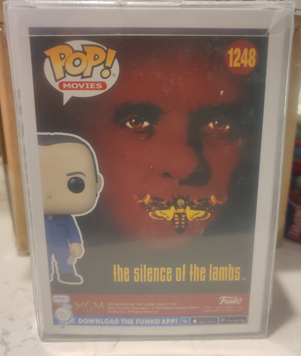 Anthony Hopkins Signed Hannibal Lecter Silence of the Lambs Funko Pop #1248