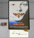 Anthony Hopkins Signed and Framed 24x36 Silence of the Lambs Poster