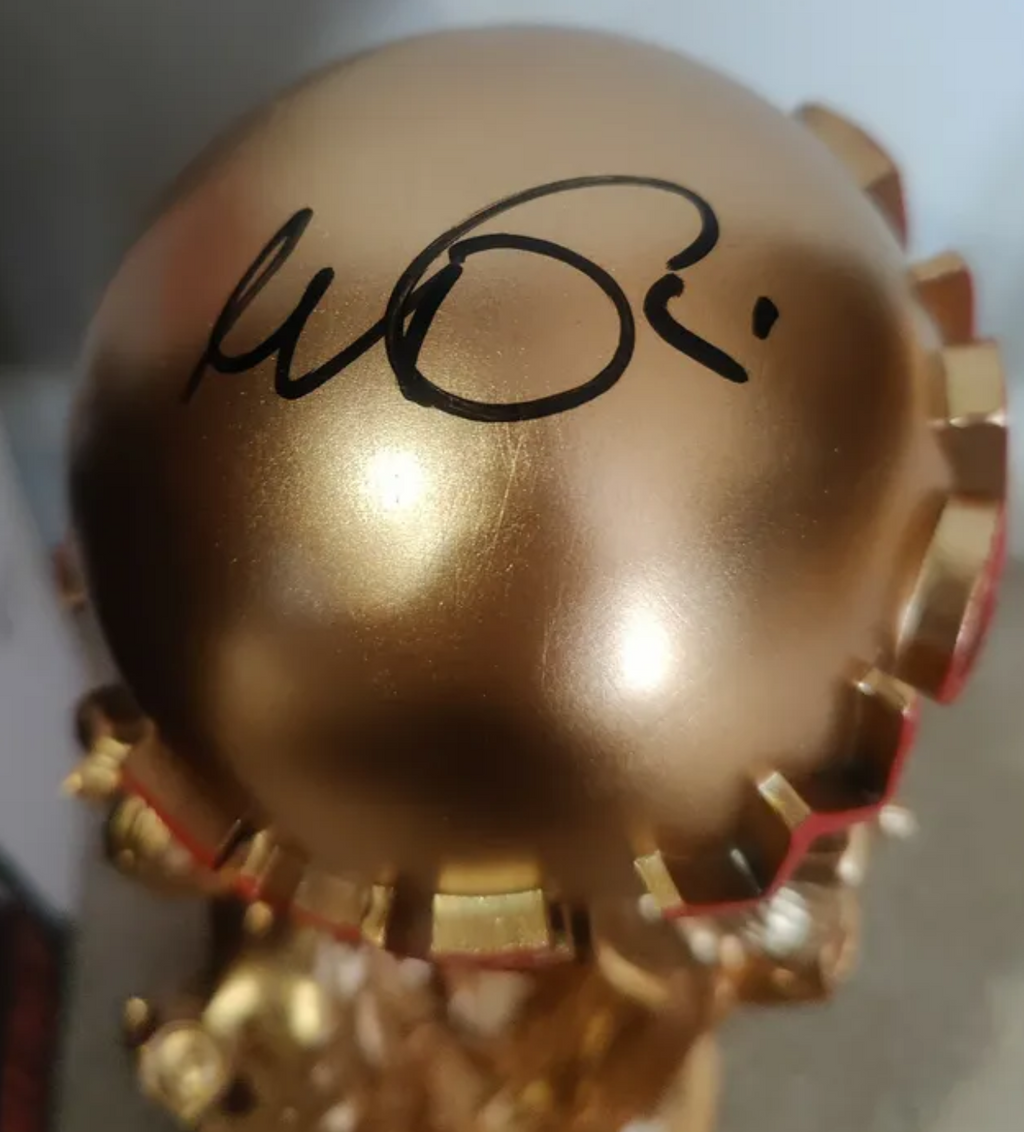 Al Pacino Autographed "The World is Yours" Replica Statue from Scarface Movie