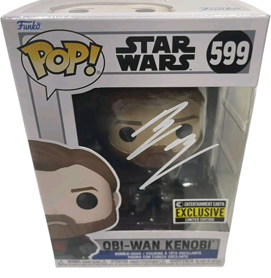Ewan McGregor Signed Obi-Wan Kenobi Funko Pop - #538