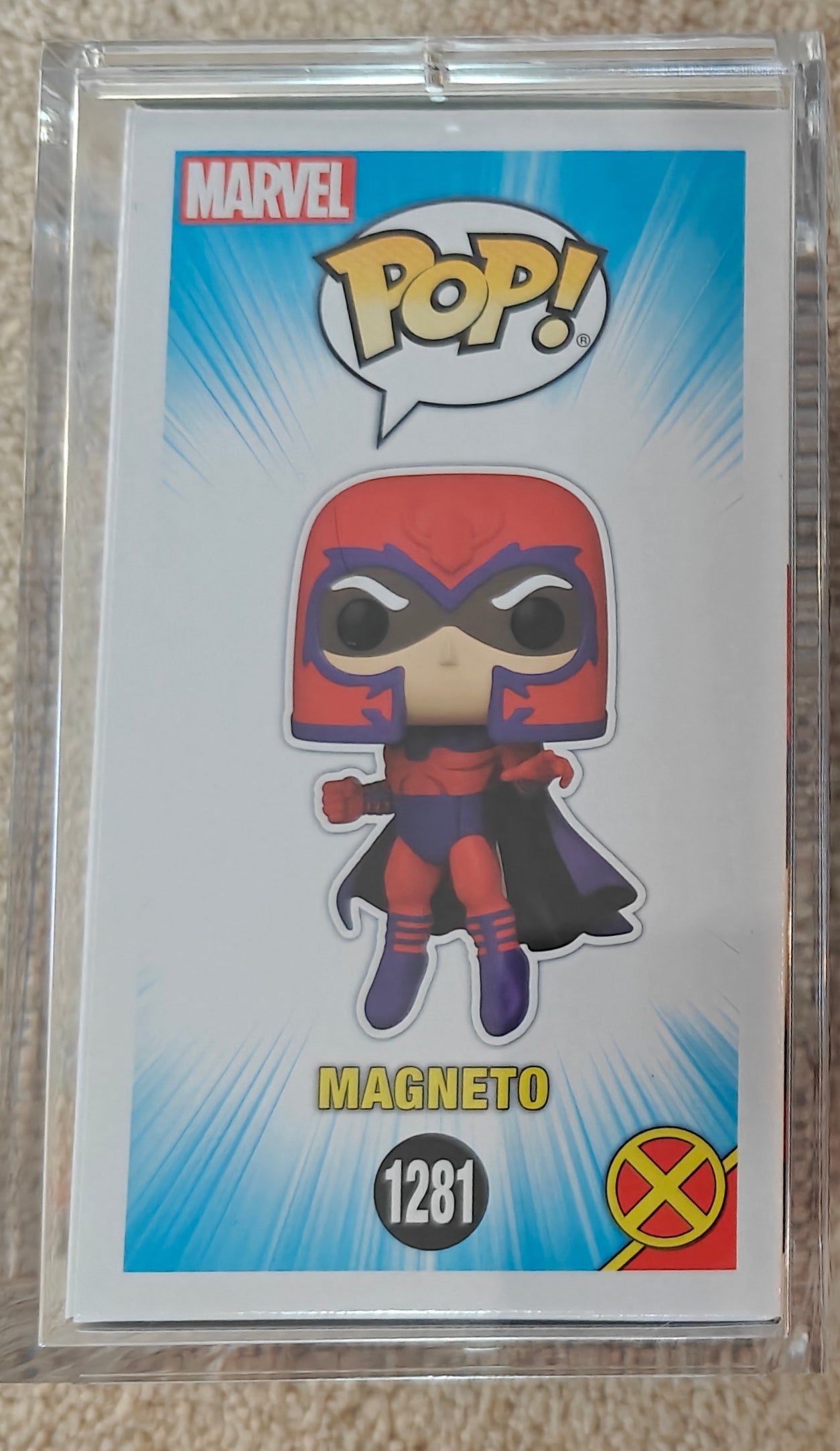Michael Fassbender Signed X-Men Magneto - Funko Exclusive - Funko Pop #1281