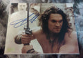 Jason Momoa Signed 8x10 Action Photo from Conan the Barbarian Movie