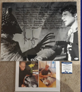 Harrison Ford as Han Solo & Paul Blake as Greedo Signed and Inscripted 16x20 Photo from Star Wars: A New Hope