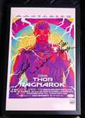 Marvel Thor 11x17 Poster 6x Signed Hemsworth Blanchet Thompson Lee Hiddleston +1
