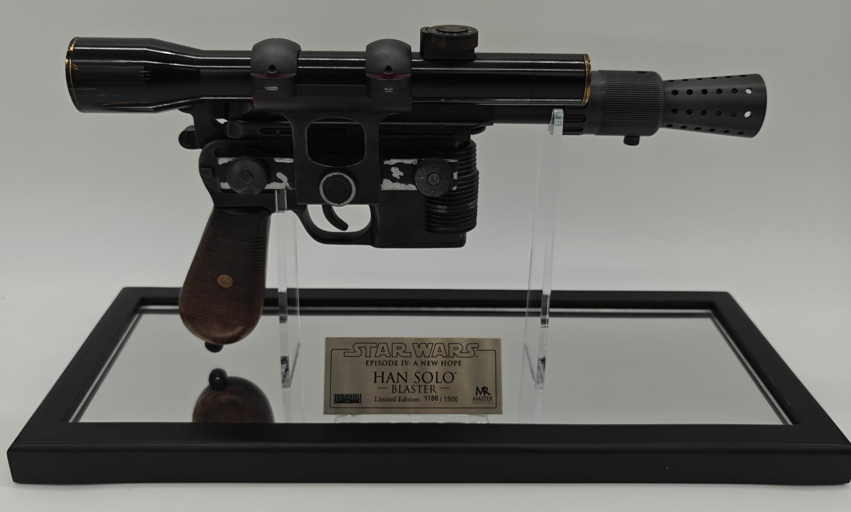 Master Replicas Han Solo Blaster A New Hope Limited Edition SW-101 USA Made