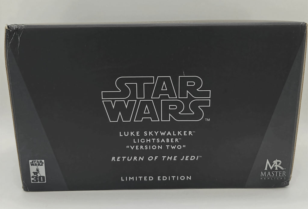 Master Replicas Star Wars Return of the Jedi Luke Skywalker Lightsaber V2 - Limited Edition Prop Replica