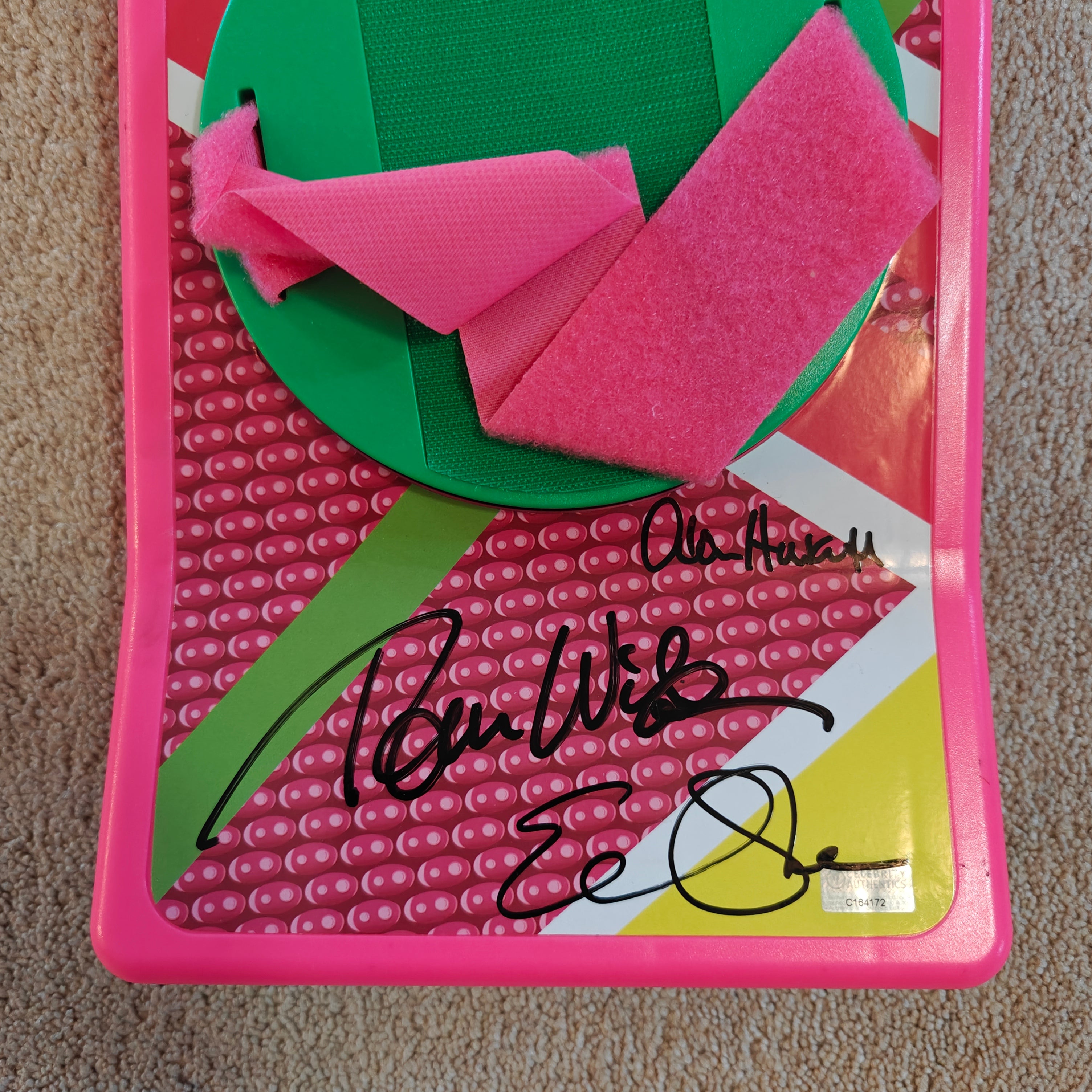 Fox, Lloyd +9 Autographed Back to the Future 1:1 Hoverboard Prop Replica
