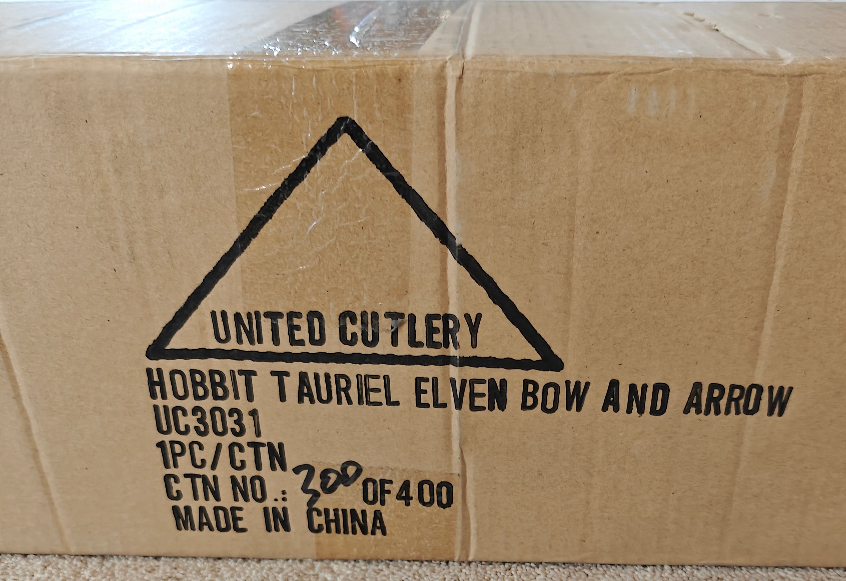 Evangeline Lilly Signed & Inscripted Lord of the Rings: The Hobbit Elven Bow & Arrow of Tauriel 1:1 Prop Replica