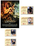 Jason Momoa, Rose McGowan, Rachel Nichols and Stephen Lang Signed Conan the Barbarian 27x40 Original Movie Poster