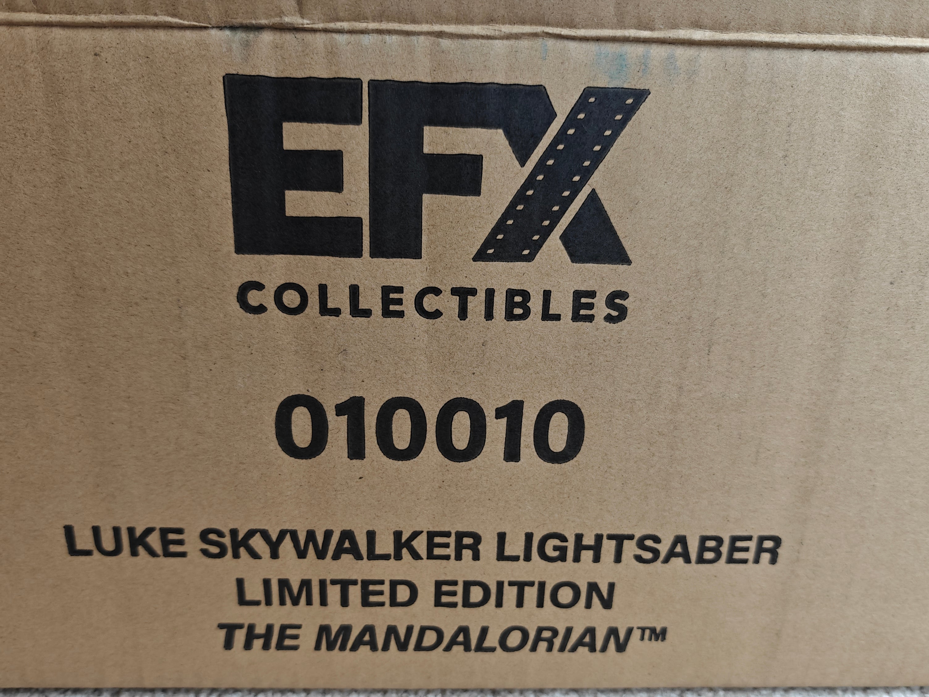 Mark Hamill Signed EFX Luke Skywalker Lightsaber Prop Replica Limited Edition - The Mandalorian