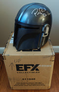 Pedro Pascal Signed & Inscribed EFX Precision Crafted Replica Star Wars: The Mandalorian Helmet 1:1 Scale