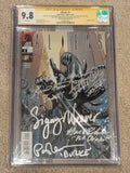 Cast Signed Aliens #1 Daylight (2009) Dark Horse Comics Limited Edition #24/100